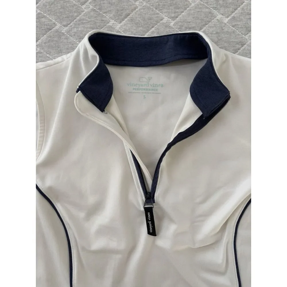Vineyard Vines Tennis Dress Womens Small‎ White Polo Sport Tenniscore Preppy - Picture 3 of 13